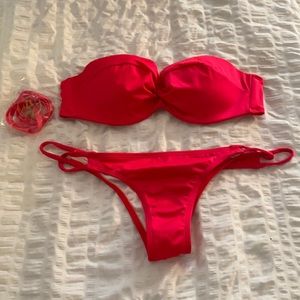 Red Victoria’s Secret Bikini